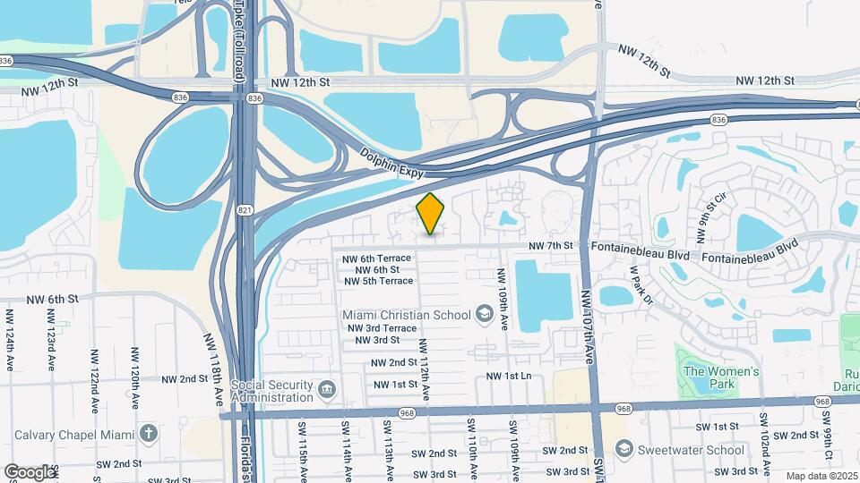 7 West Mapa y Detalles de la Ubicación