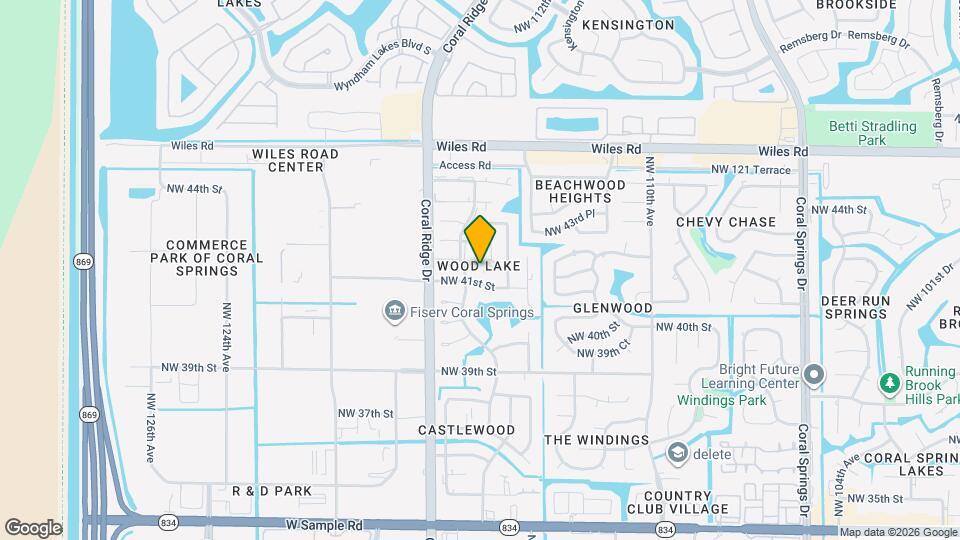 11472 NW 42nd St Map and Location Details