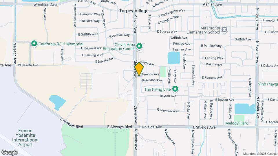 3698 Judy Ave Map and Location Details