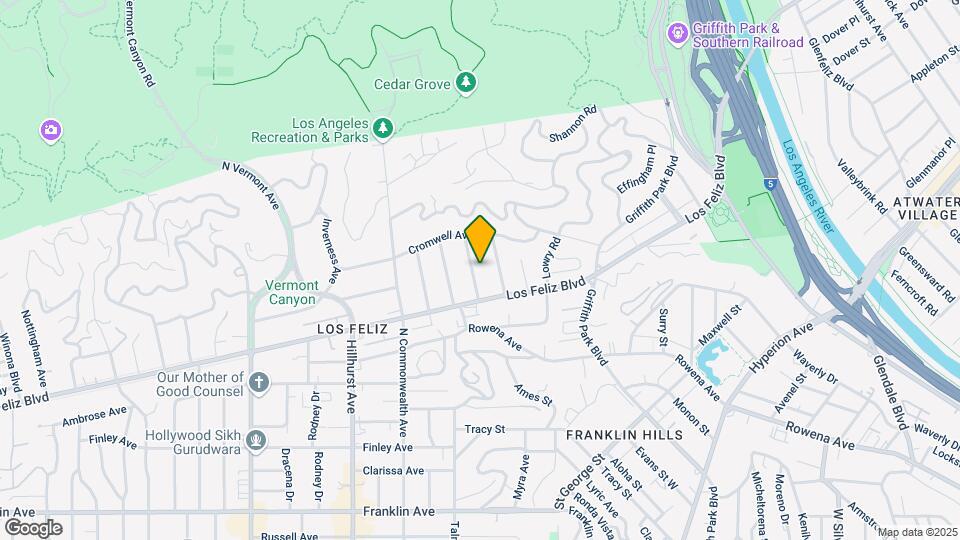 2302 Richland Ave, Unit GuestHouse Mapa y Detalles de la Ubicación