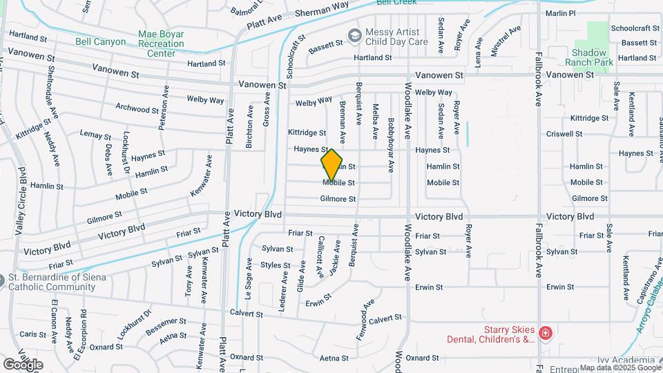 23348 Mobile St, Unit Junior ADU Map and Location Details
