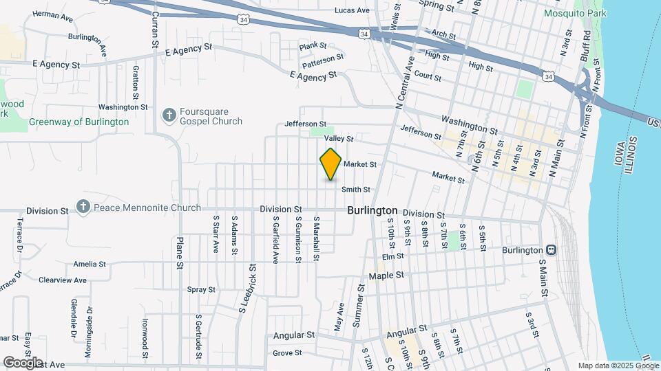 127 S Woodlawn Ave, Unit 127 Mapa y Detalles de la Ubicación