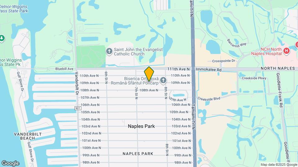 742 109th Ave N Map and Location Details