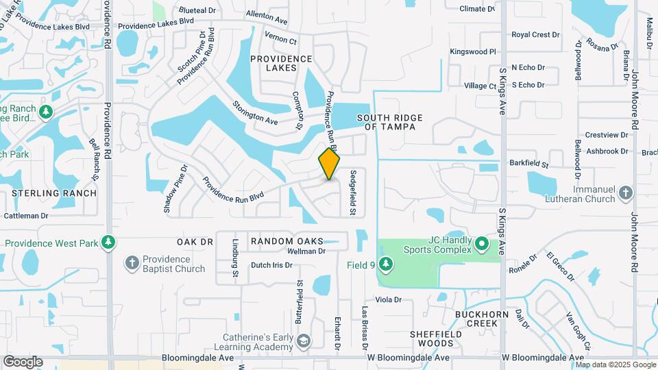 1419 Wakefield Dr Map and Location Details