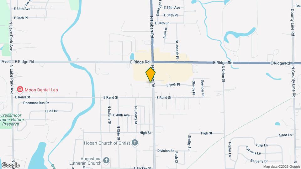 664 N Hobart Rd Map and Location Details