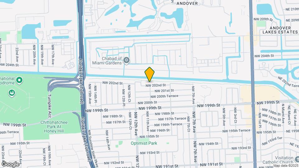 1001 NW 202nd St Map and Location Details