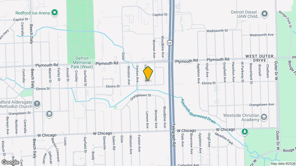 11314 Lenore Ave Mapa y Detalles de la Ubicación