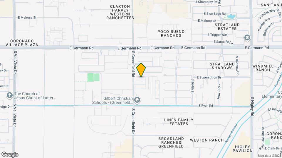 2452 E Lovebird Ln Map and Location Details