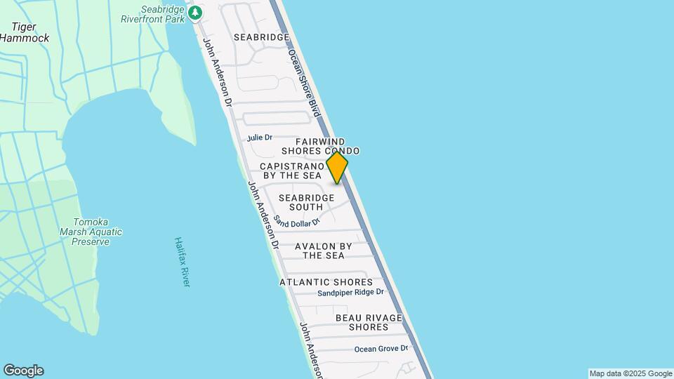 3180 Ocean Shore Blvd Map and Location Details
