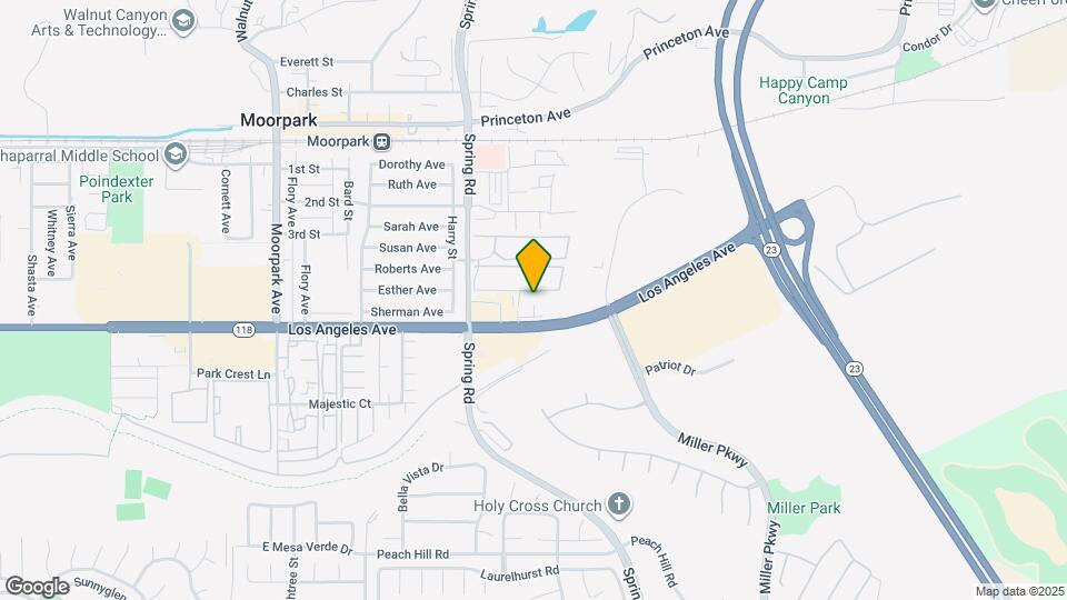 633 New Los Angeles Ave Map and Location Details