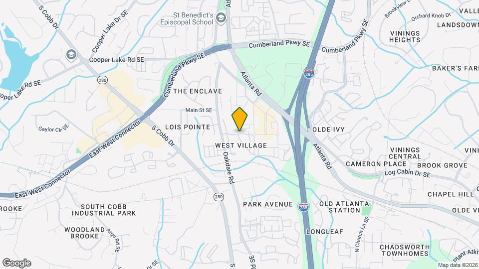 2114 W Village Xing Map and Location Details
