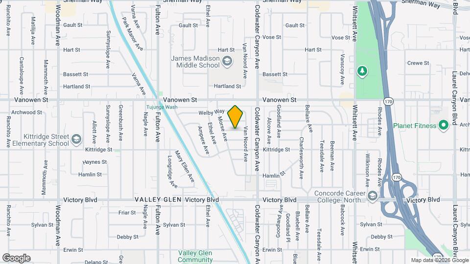 12952 Lemay St Mapa y Detalles de la Ubicación