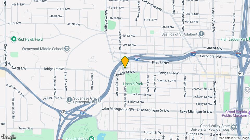 1153 Bridge St NW Map and Location Details