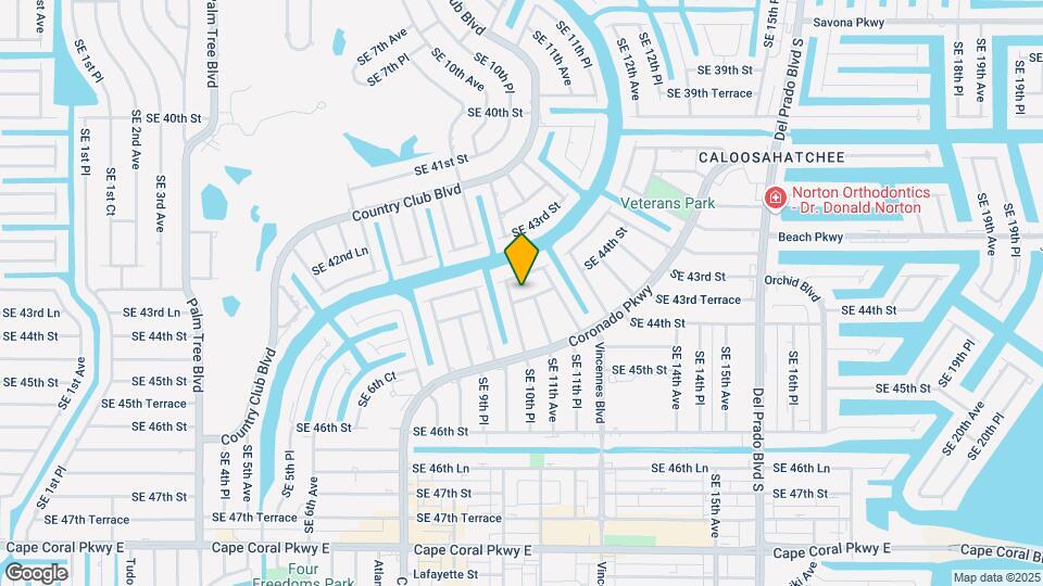 1013 SE 44th St Map and Location Details