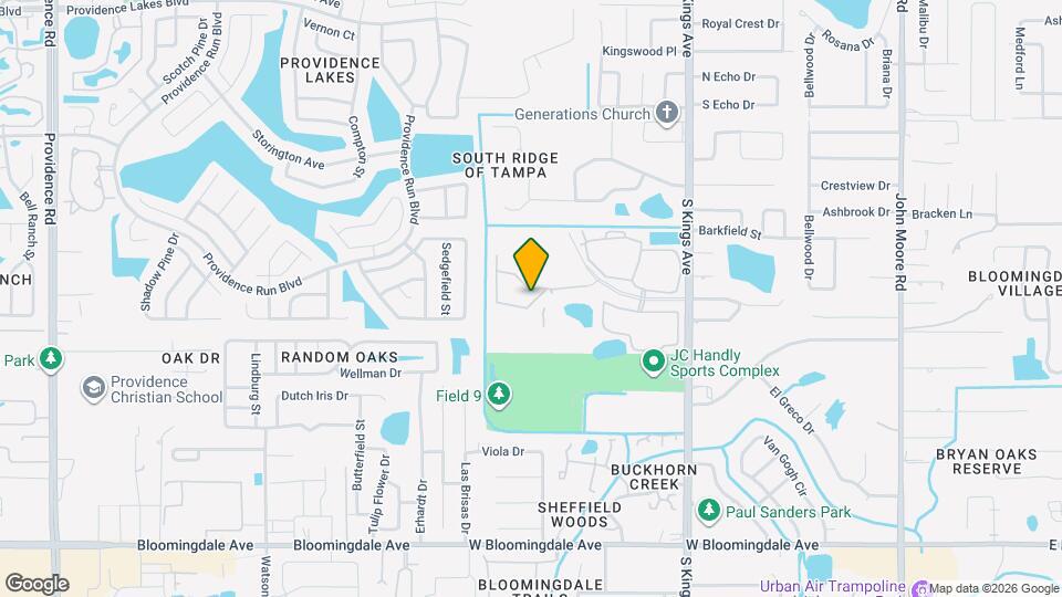 2857 Conch Hollow Dr Map and Location Details