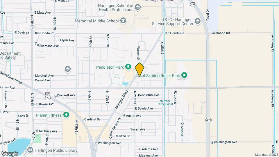 Spring Creek Apartments Map and Location Details