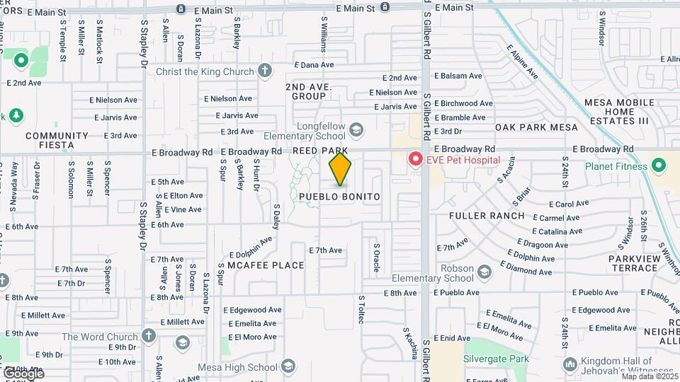 1736 E Elton Ave Map and Location Details