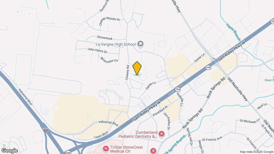 232 Tyler Cornerstone Trl Mapa y Detalles de la Ubicación