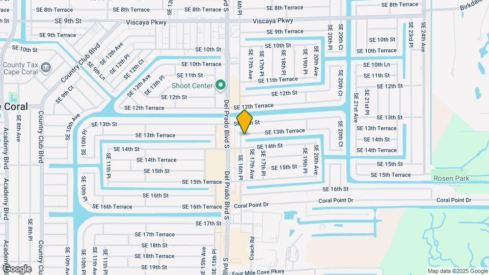 1327 SE 16th Pl Map and Location Details