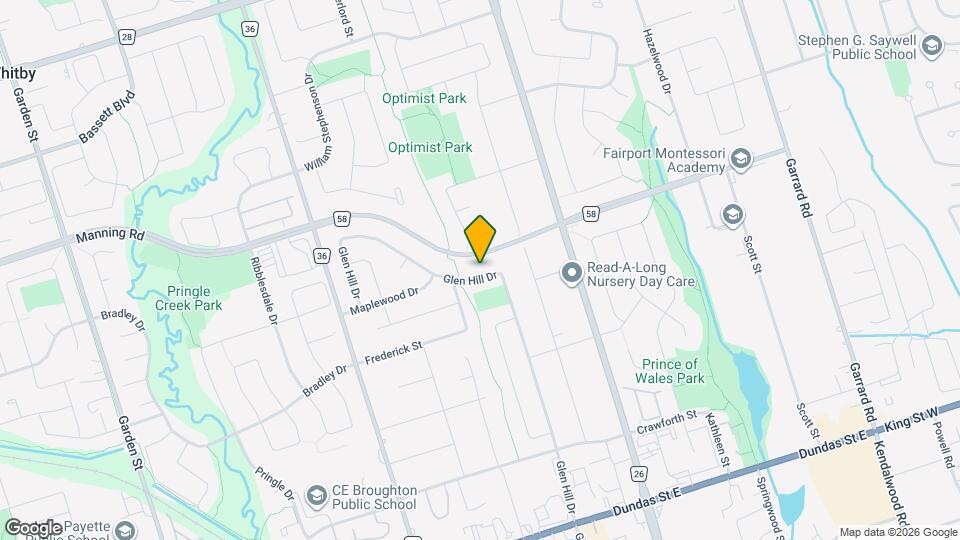 211 Glen Hill Dr Map and Location Details