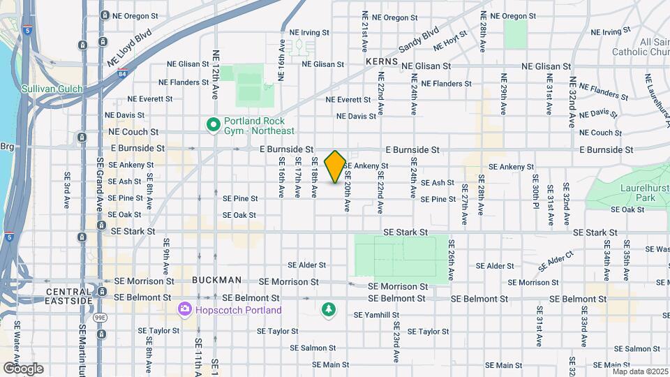 1902-1924 SE Ash St Map and Location Details