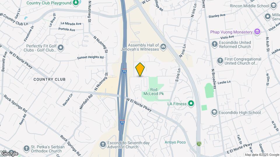 760 W El Norte Pkwy Mapa y Detalles de la Ubicación