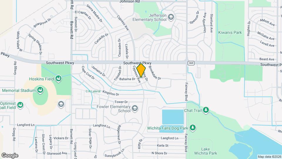 4721 Cypress Ave Map and Location Details