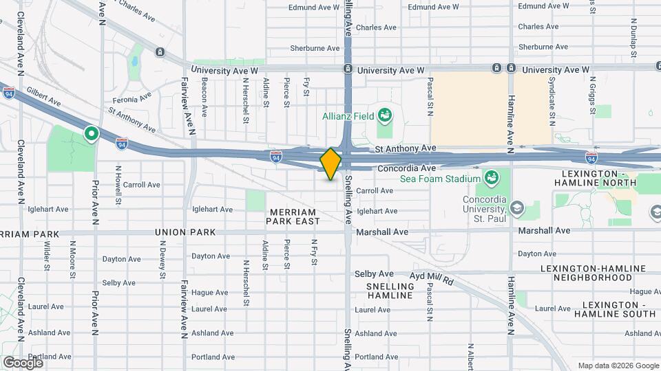 1607 Carroll Ave Map and Location Details
