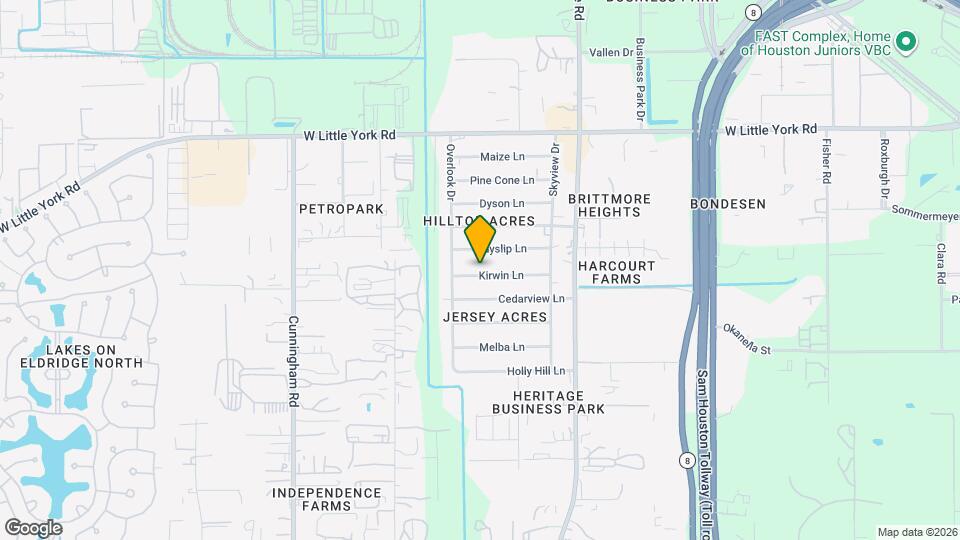 11122 Kirwin Ln Mapa y Detalles de la Ubicación