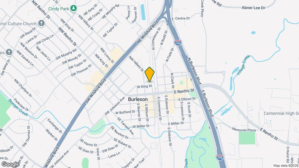 Depot on Main Map and Location Details