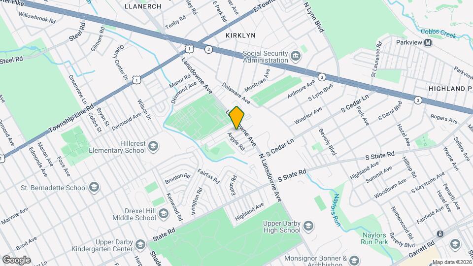 2219 Ardmore Ave Map and Location Details