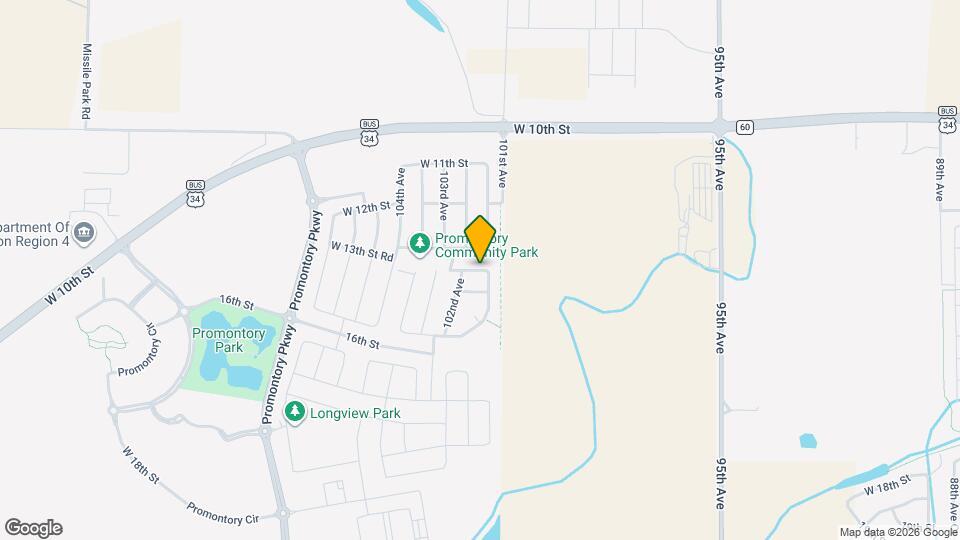 10108 W 13th St Map and Location Details