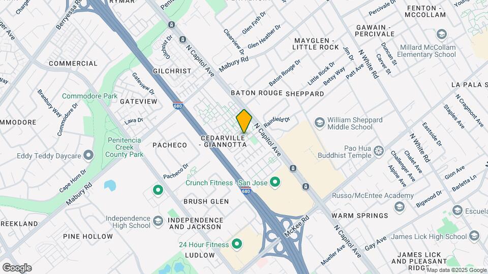 2575 Easton Way Map and Location Details