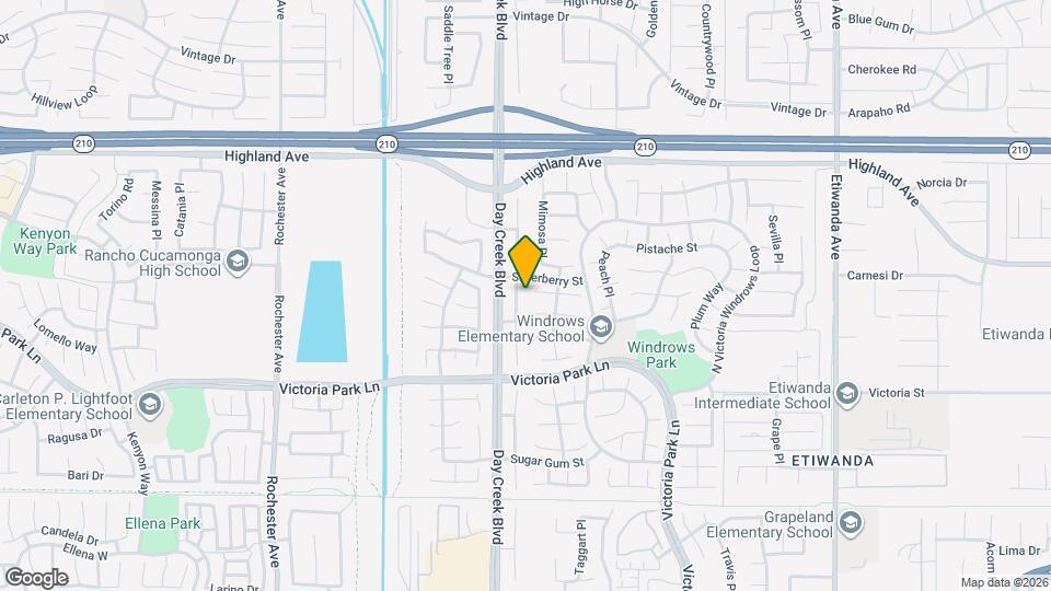 6745 Palo Verde Pl Map and Location Details