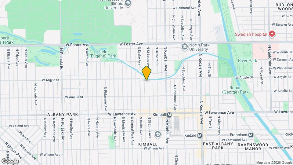 4948 N St Louis Ave, Unit 1 Mapa y Detalles de la Ubicación