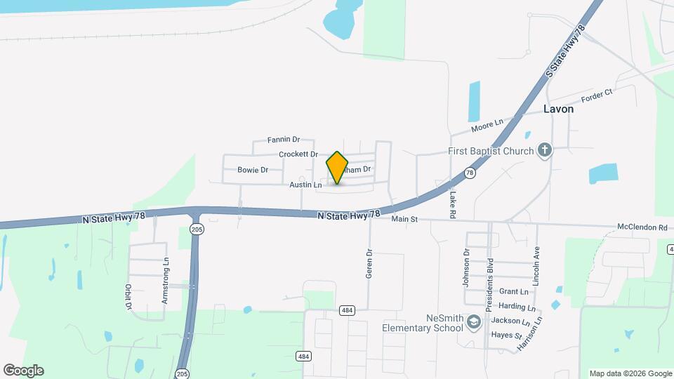 680 Austin Ln Map and Location Details