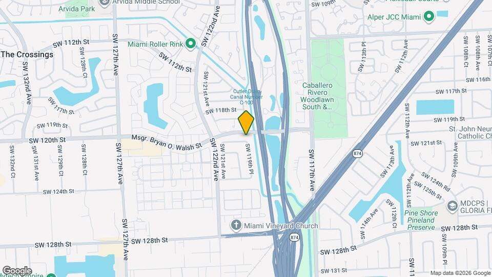 11951 SW 120th Terrace Map and Location Details
