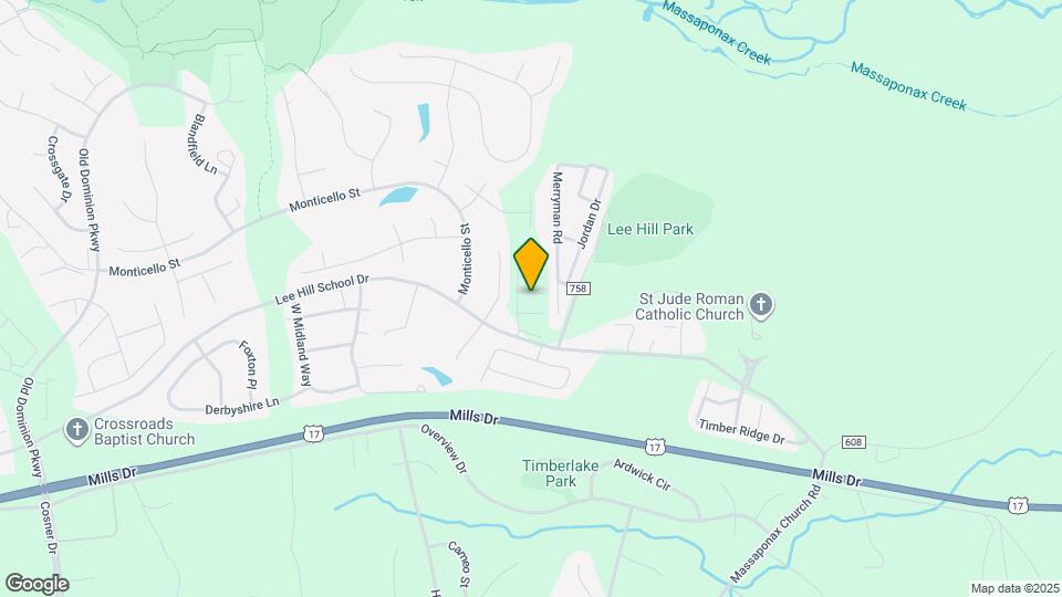 3910 Applegate Ct Map and Location Details