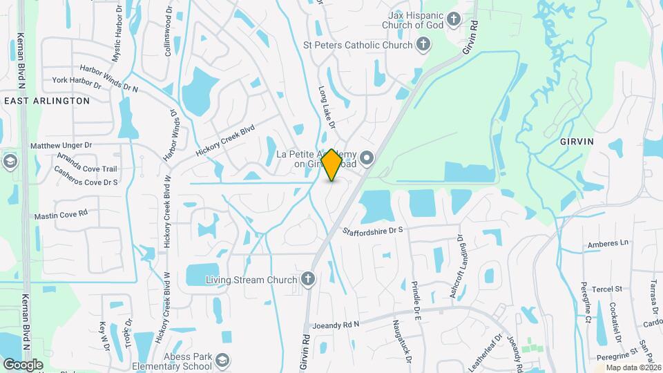 627 Staffordshire Dr Map and Location Details