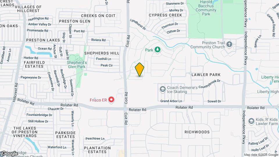 13001 Cabana Dr Map and Location Details