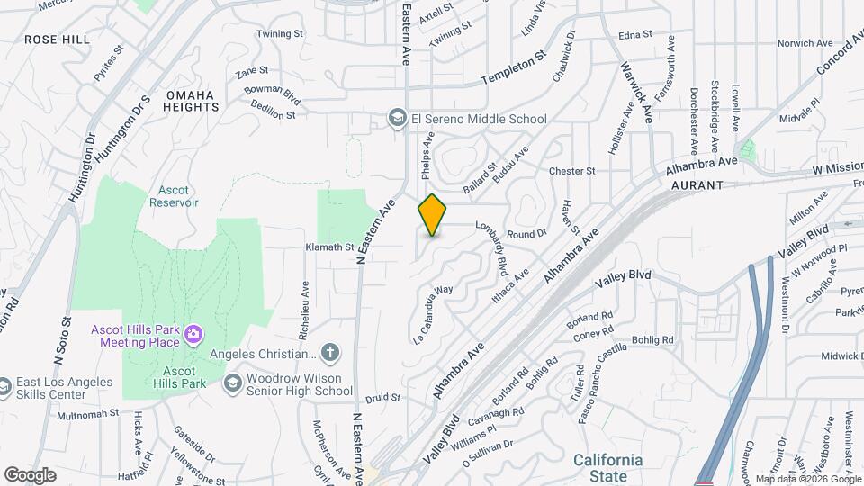 5036 Ladd Ave Map and Location Details