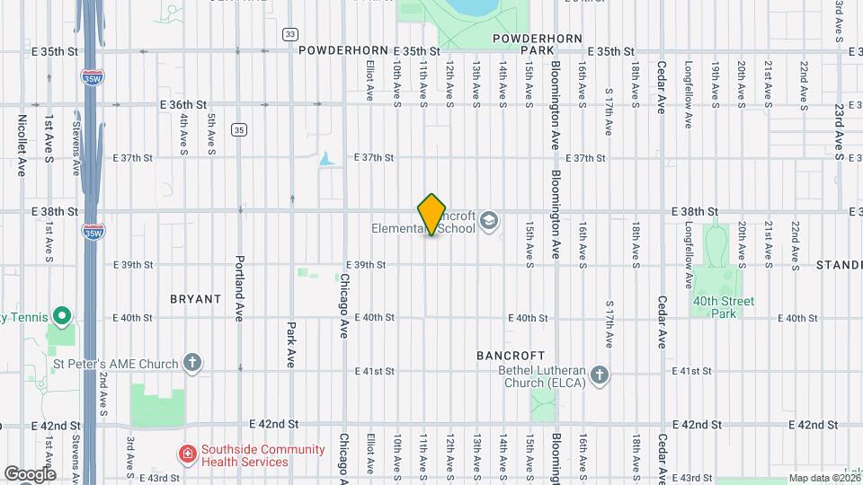 3833 11th Ave S, Unit 1 Map and Location Details