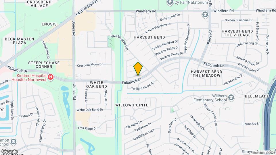 10539 Waving Fields Dr Map and Location Details