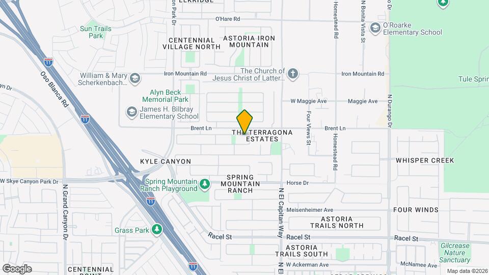 8909 Big Plantation Ave Map and Location Details