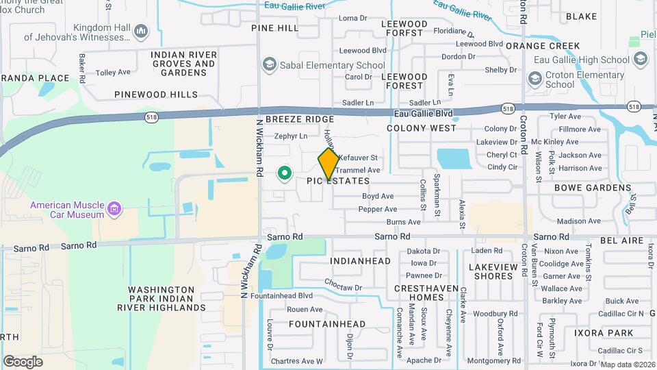 1086 Holland St Map and Location Details