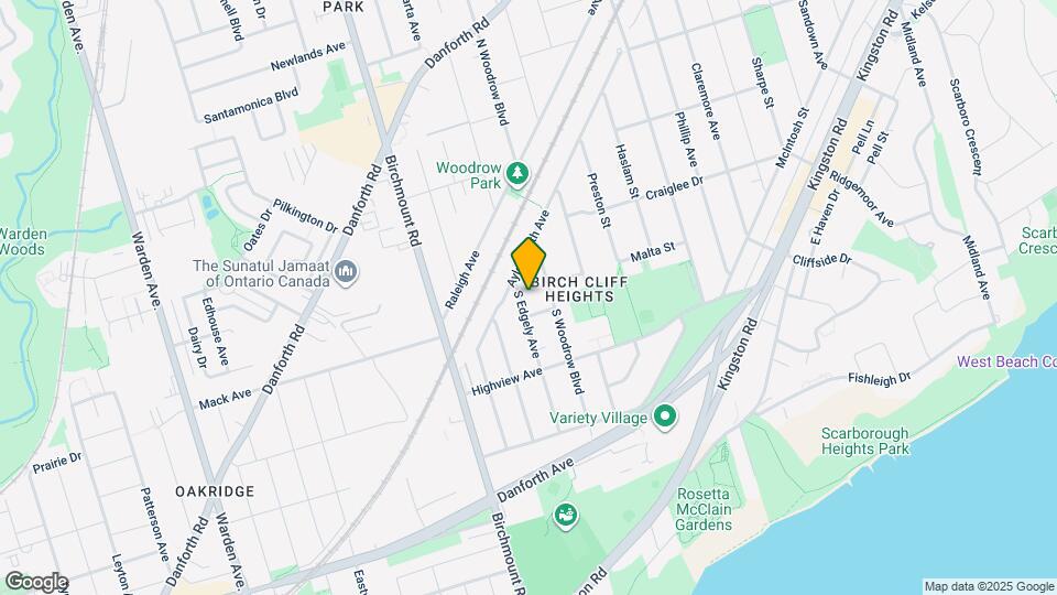 141 S Edgely Ave Map and Location Details