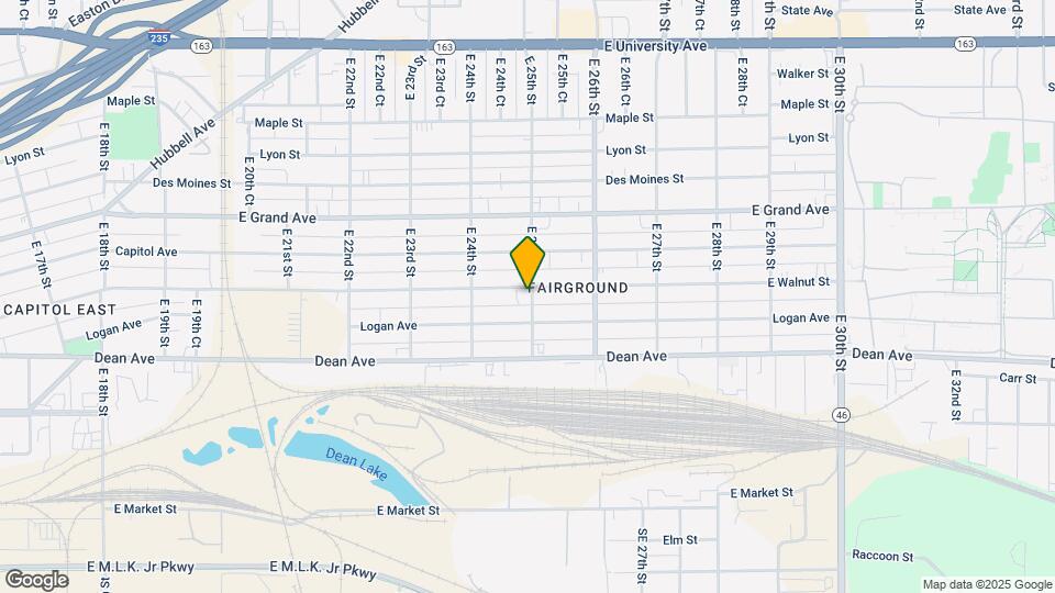 2447 E Walnut St Map and Location Details