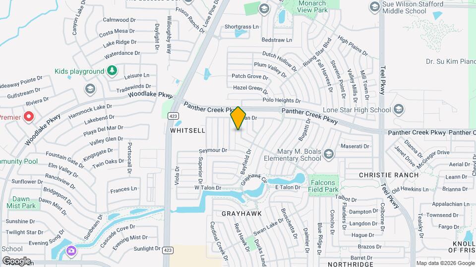 13389 Spirit Falls Dr Map and Location Details