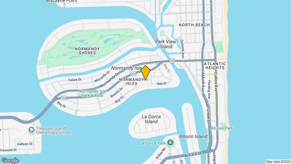 1135 Bay Dr, Unit #505 Map and Location Details