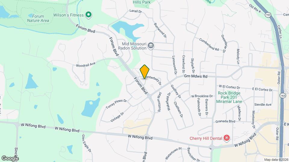 3411 Crossings Dr Map and Location Details